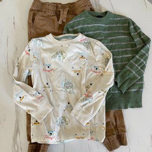 Sweater shirt and pants set